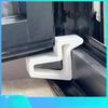 1/2/4pcs Window Stoppers Anti-Collision Door Clamps Sturdy Plastic Track Clip Fixer Balcony Isolators Indoor Ventilation Tools