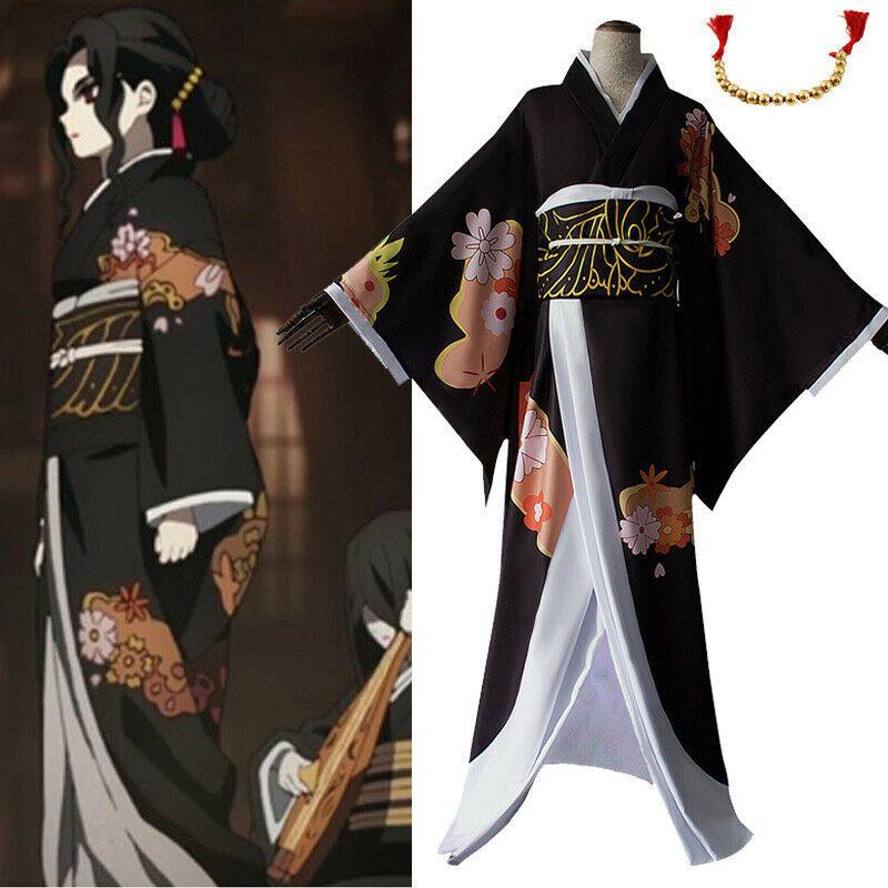 Костюм для косплея Demon Slayer Kimetsu No Yaiba Кибуцудзи Мудзана с изысканным исполнением и дышащей тканью