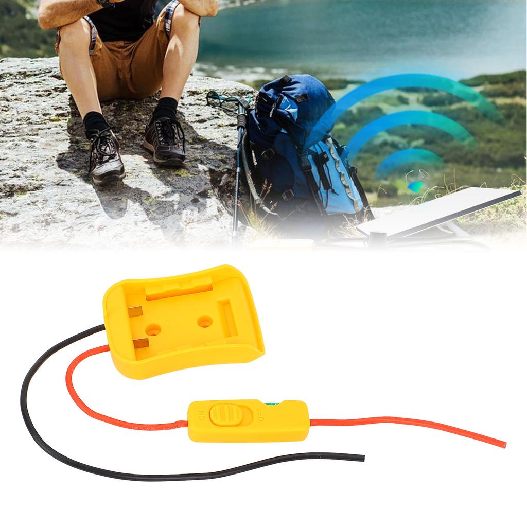 Satellite Power Battery Adapter Satellite Battery Converter for Mini DC Supply Cable for DCB204 DCB2