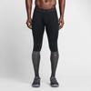 Nike Профессиональные спортивные брюки-девятиточки облегающего кроя однотонные с принтом букв мужские низ Черный 744283-010