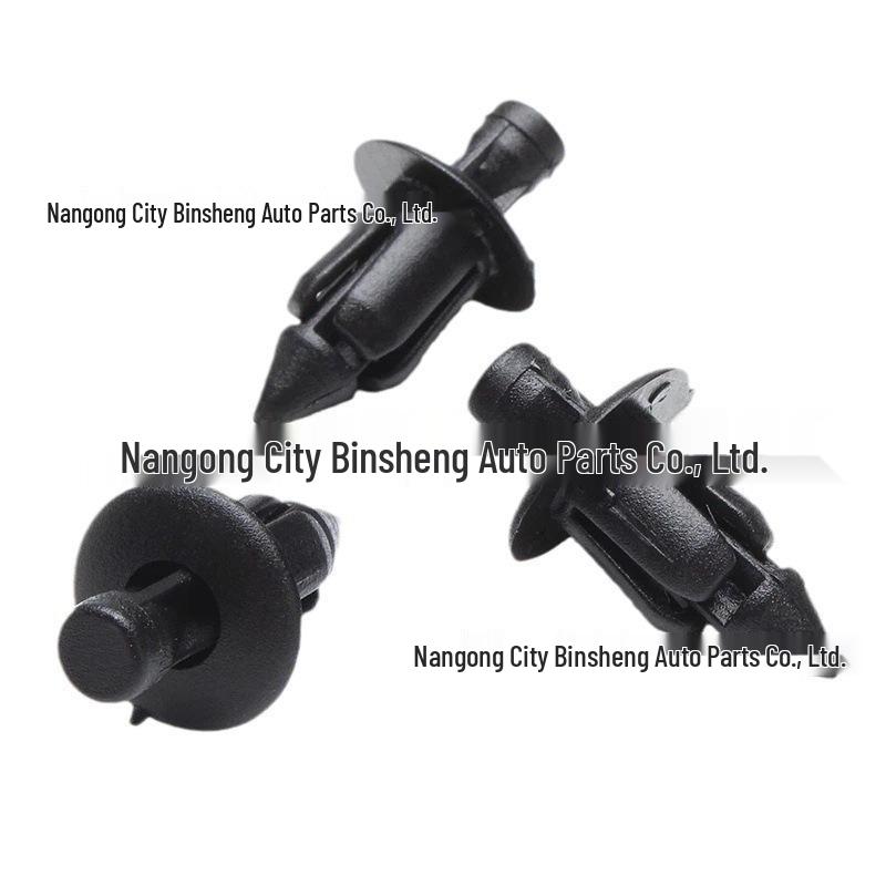 6mm Black Fairing Trim Panel Screw Clip for Honda Motorcycle