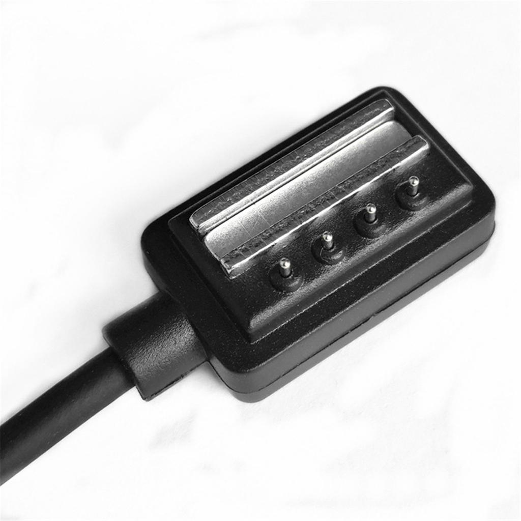 Зарядный кабель для умных часов Suunto 9 / 9 Baro / Spartan Ultra, док-станция, держатель, портативный USB-кабель для зарядки, черный