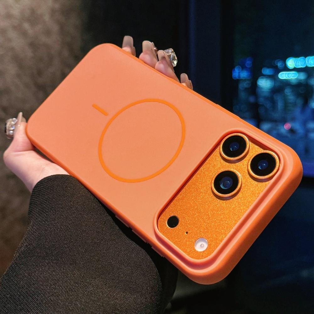 Матовый чехол из жидкого силикона с магнитом для Magsafe, мягкий чехол для iPhone 17 15 16 14 13 12 11 Pro Max, официальная крышка для беспроводной зарядки