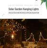 Ретро солнечный подвесной фонарь: Уличный Сад, Балкон и Двор Декор - Кованое Железо Атмосферный Ночник