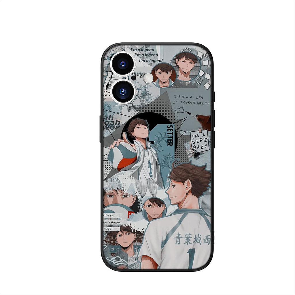 Чехол для телефона Haikyuu для OPPO A18 A16 A17 A38 A54 A40 A60 A80 A78 A79 A57 A55 A96 A15 A53