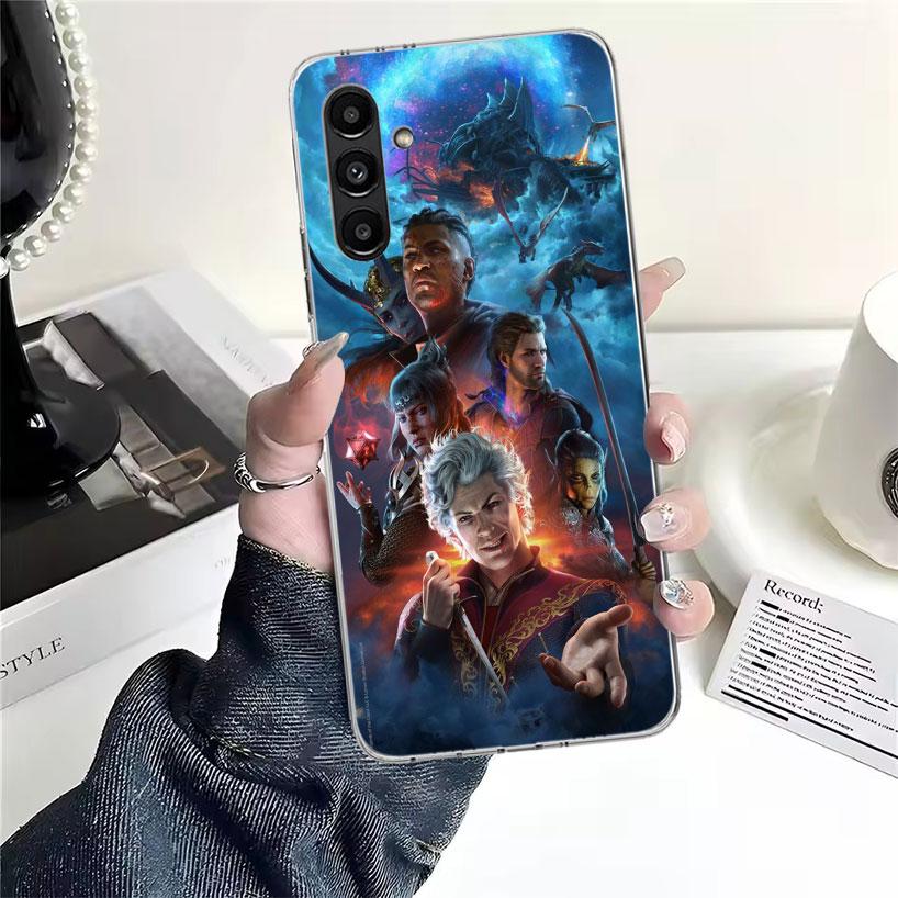 Чехол для телефона Samsung Galaxy A17 A16 A15 A14 A13 A56 A55 A54 A53 A36 A35 A34 A33 A26 A25 A24 A23 A05S A с игрой B-Baldurs Gate Bg3 A