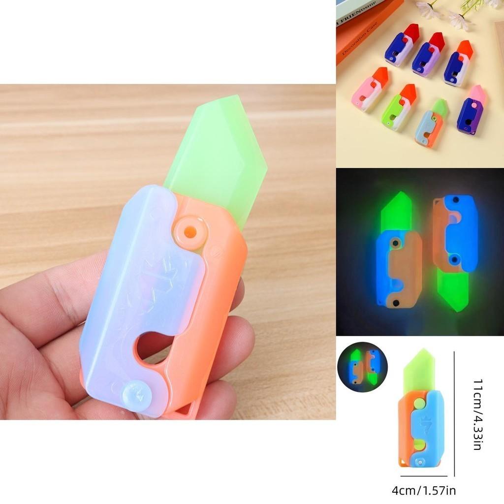 Светящийся в темноте нож-морковка Идеально подходит для ночного веселья и игр Новый выпуск!