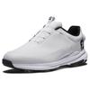 FootJoy Ultra Fit Boa Golf Shoes for 4E Men, White/White, 27.5 Cm,