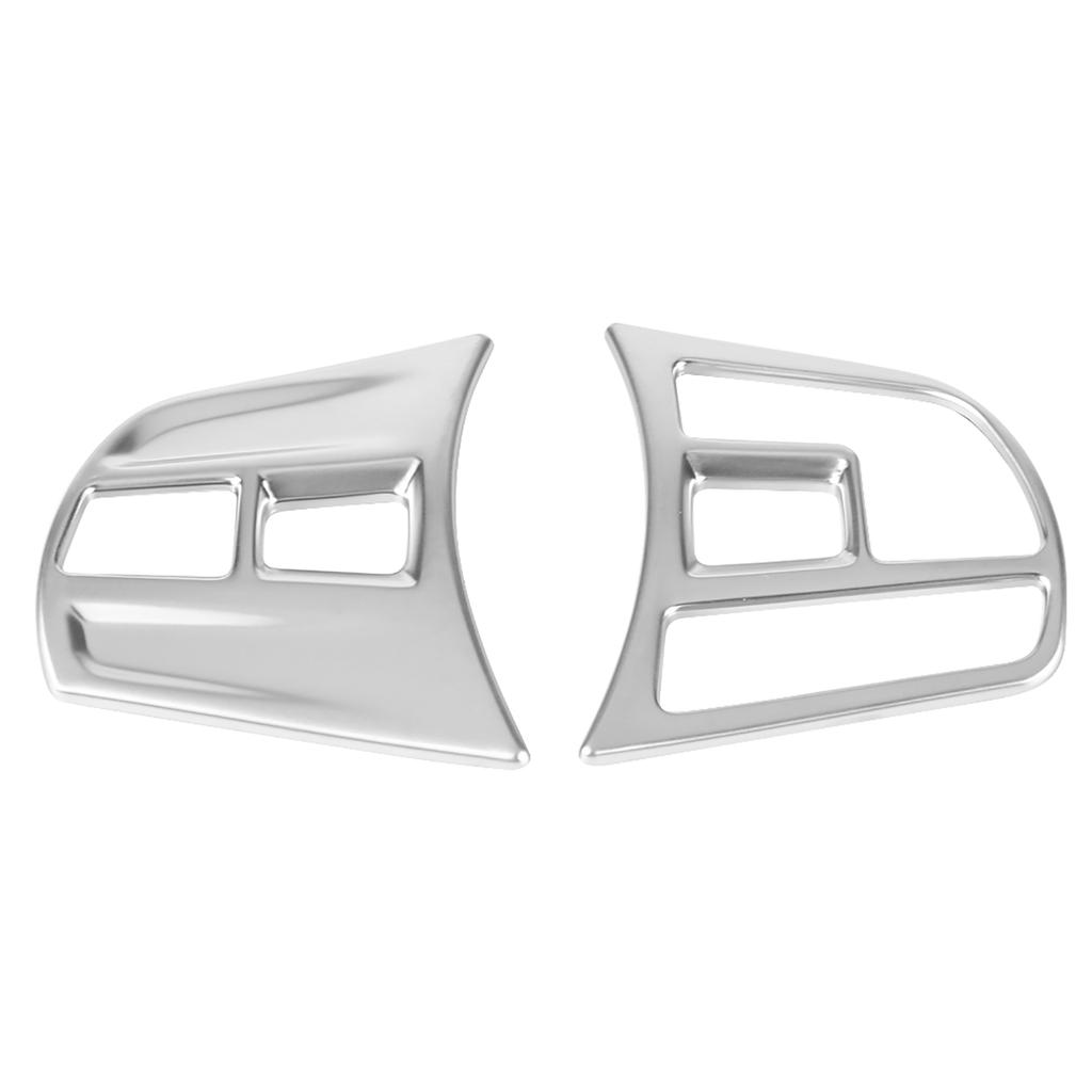 Матовая хромированная отделка кнопок рулевого колеса для 3 серии GT F30 F34 2013?2018