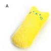1 Pcs Environmentally Friendly Cotton Catnip Plush Toy Durable Interactive Thumb Toy Pet Box Toy Bite-resistant Pet Accessories