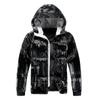 Men's Trendy New Thickened Winter Padded Clothes Large Size Casual Loose Glossy Padded Jacket