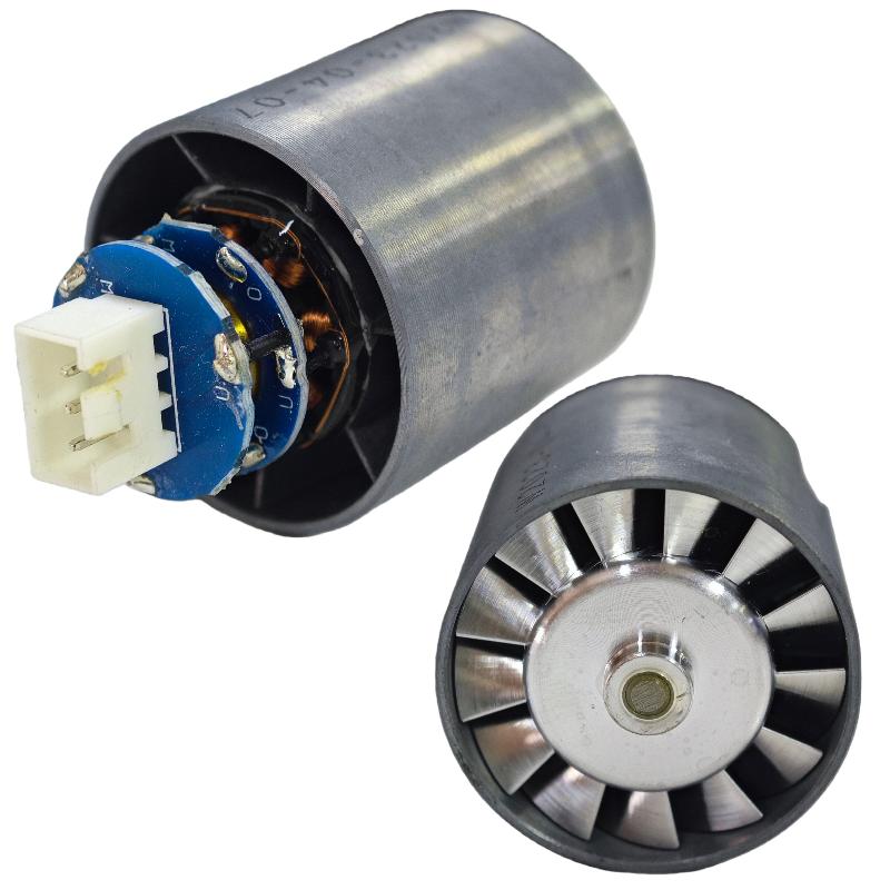 1 шт. Запчасти для фена DC155V 120 В Микро бесщеточный канальный вентилятор Высоковольтный 100000 об/мин Сверхвысокоскоростной бесщеточный двигатель