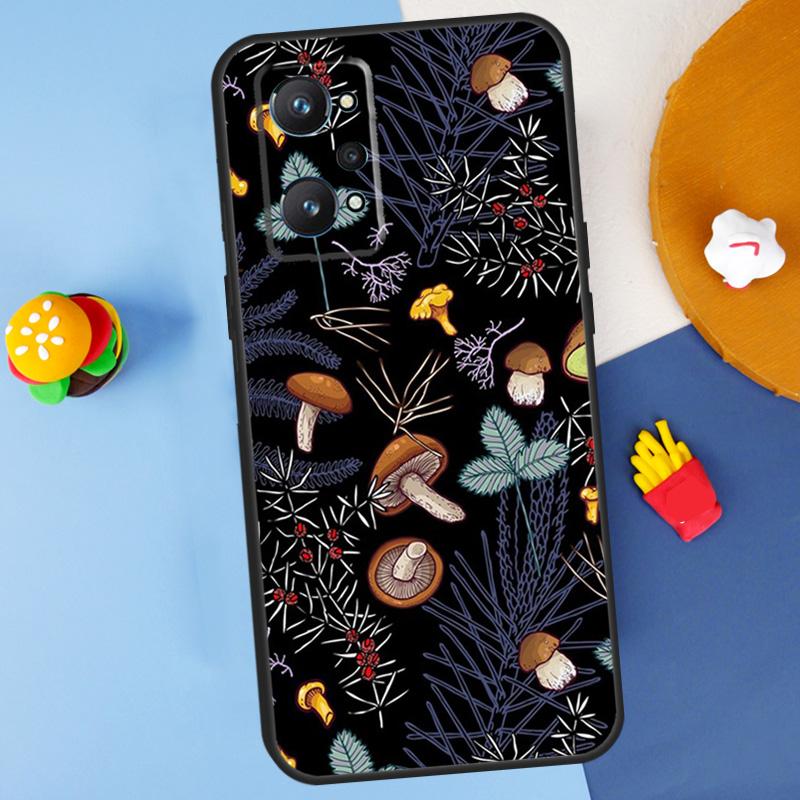 Mushroom Forest For Realme 11 10 12 13 14 Pro Plus GT 5 6 6T GT7 Pro C61 C53 C51 C21Y C25S C55 C67 C75 Case