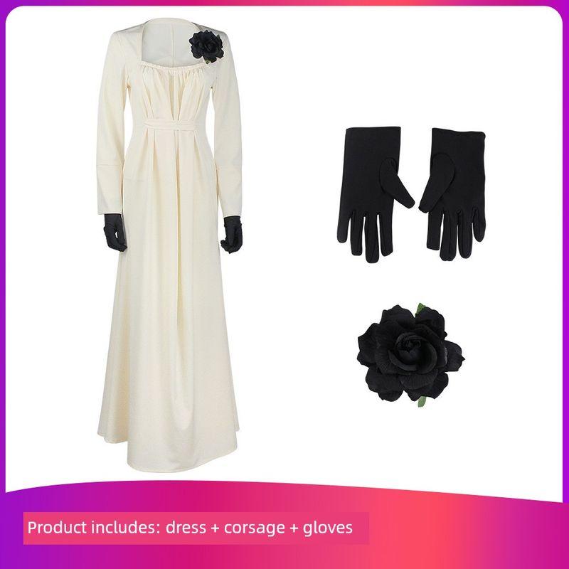 Biohazard 8 Village Moth Girl/Timmitrescu Long Dress Cosplay Costume