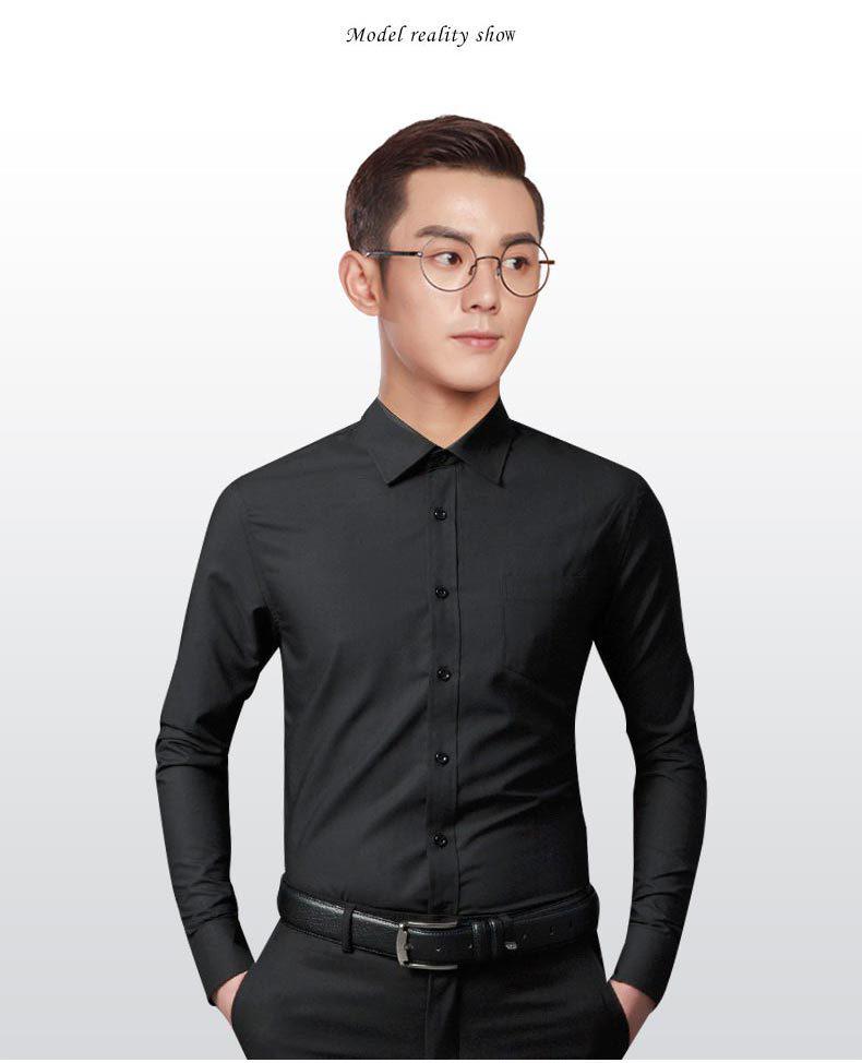 Мужская рубашка с длинным рукавом Golden Shield, белая в полоску, свободного кроя, деловая, формальная, на пуговицах