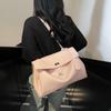 Commuter Tote Bag Women's Large-capacity Soft Leather Messenger Bag Versatile Bag