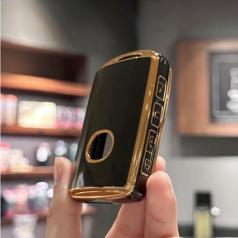 Чехол-брелок из ТПУ со шнурком для ключей для Mazda CX5, CX30, CX9 2020, 2021, CX9, 2019, 2020, 2021, Mazda 3, Mazda 3 Hatchback 2020 2021 года