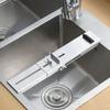 Stainless Steel Whetstone Stand, Universal Whetstone Stand, Non-Slip, Fixed Base, Stainless Steel Whetstone Holder, Compatible with Sinks, Sink Bridge
