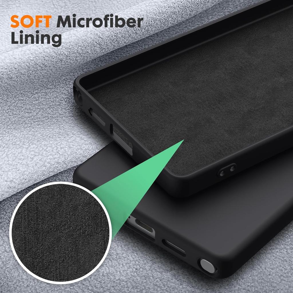 Роскошный чехол из жидкого силикона для Samsung Galaxy S25 Ultra S24 S25 S23 S22 S21 FE S20 Plus + S24+ S25+ Мягкий резиновый чехол Бампер