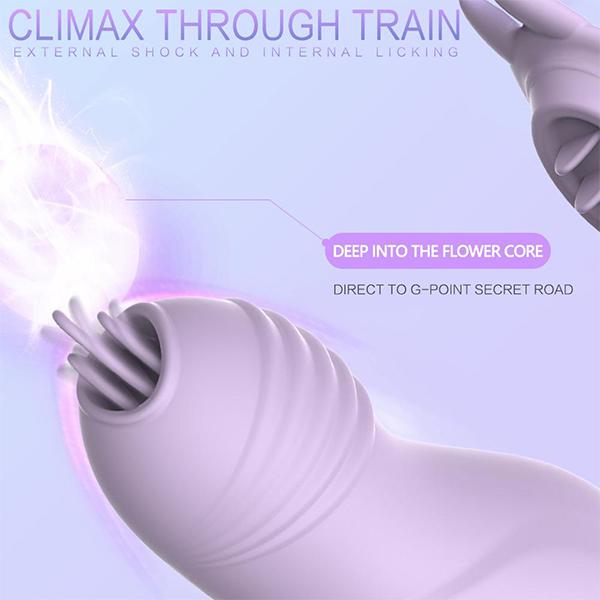 Новый беспроводной пульт дистанционного управления, носимый вибратор для языка, женские эротические секс-игрушки, мастурбатор, невидимый 4 в 1, клиторальный вибратор для точки G