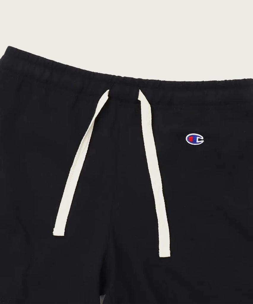 CHAMPION Women'S Basic Small Logo Sweat Shorts Black