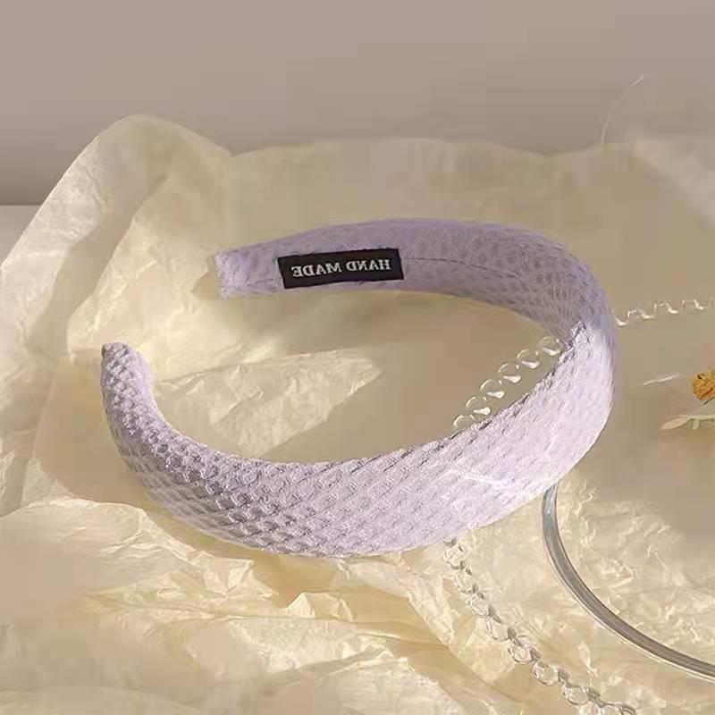 Retro Leopard Print Plush Headband - Non-Slip, Korean Style for Women, Perfect for Autumn and Winter Face Washing