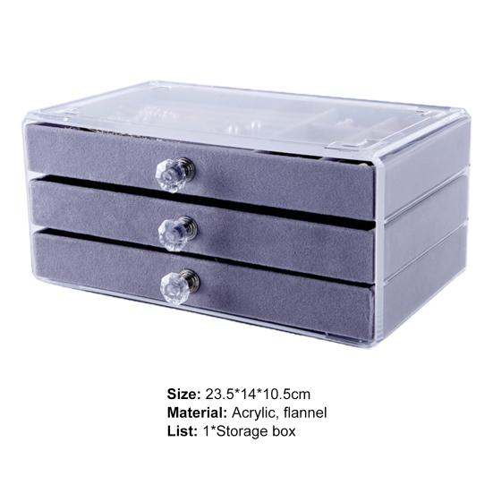 Прозрачная крышка, практичная, стильная, пыленепроницаемая, с канавками, органайзер для ювелирных изделий, держатель дисплея