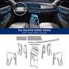 Внутренняя пленка из ТПУ для Kia EV6   2024 Автомобильные прозрачные наклейки Панель центральной консоли, экрана, приборной панели, селектора передач, дверей, окон Декаль