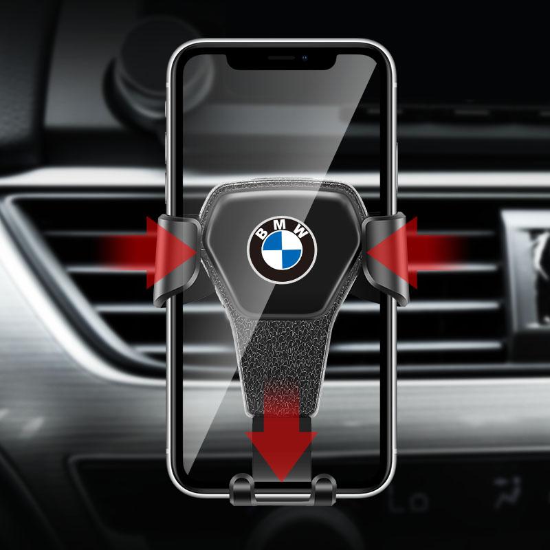 Gravity Car Phone Holder Auto Air Vent Clip Mount Support For BMW X1 X2 X3 X5 X4 X6 X7 G30 G20 G32 G11 G12 F40 F30 F20 F10 F34 HLSRM1