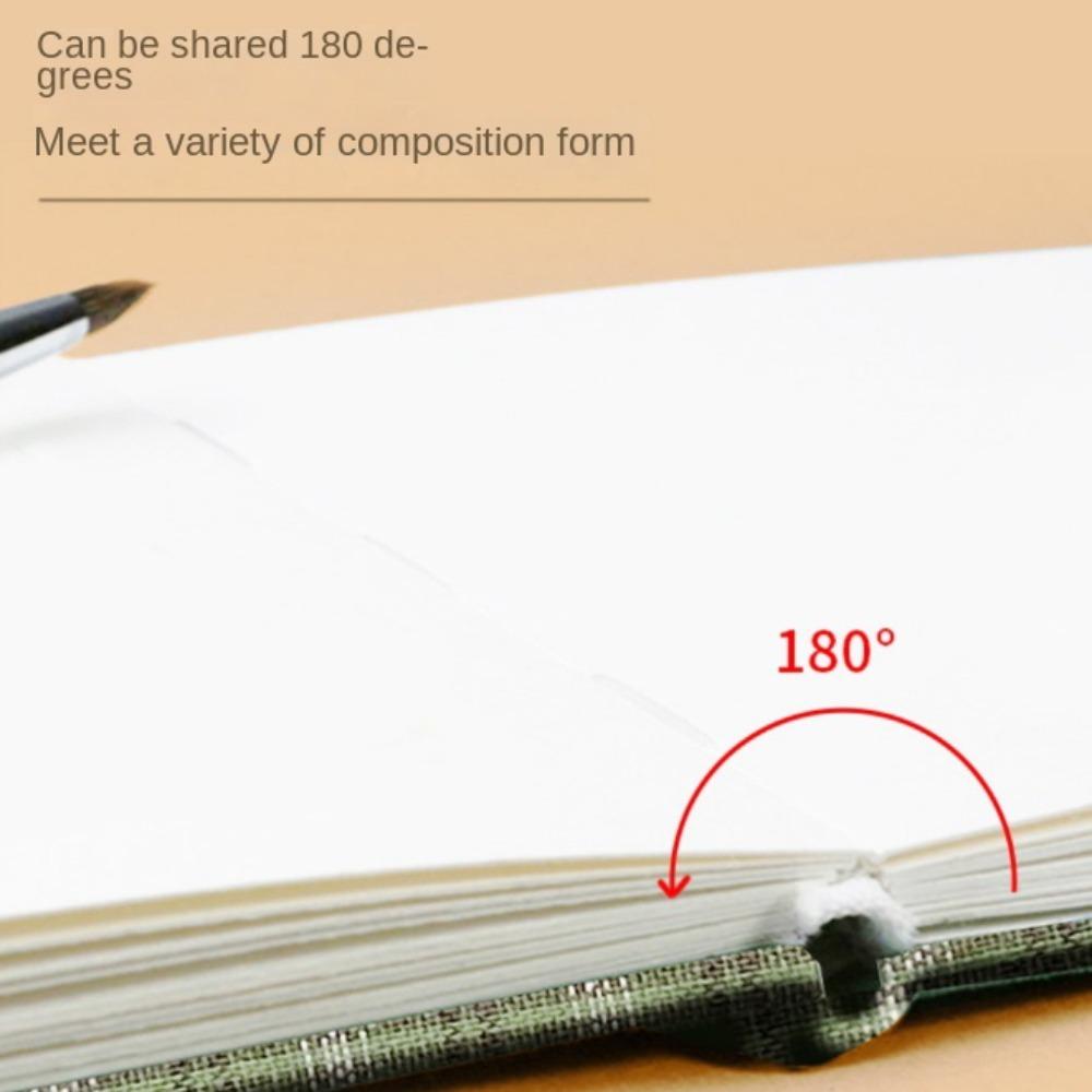 Flower Mini Fabric Watercolor Book Colorful Mini Watercolor Painting Book Painting