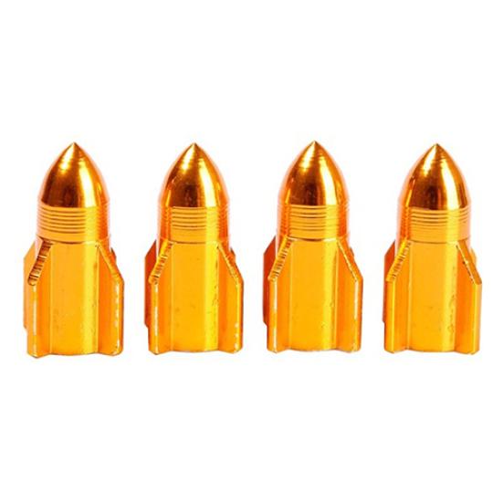 4 шт., автомобильный сплав, ракетный велосипед, алюминиевая шина, форма шины, колпачок стержня колеса клапана