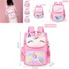 Adorable Cute Unicorn And Princess Girls Backpack Lightweight Large Capacity For School