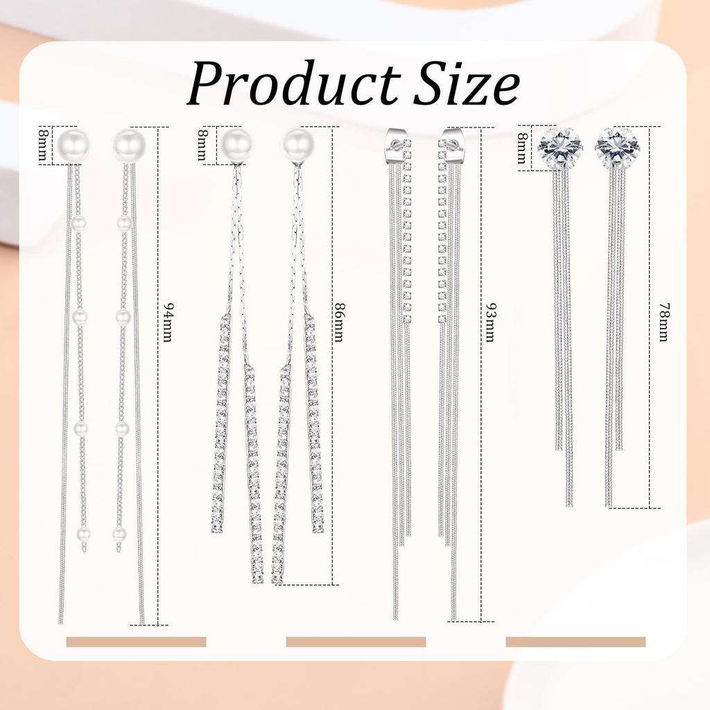 Преувеличенные Нежные Серьги Женская Мода Серьги с Кисточками Серьги с Кисточками из Циркония Длинные Серьги с Кисточками Модные Серьги 2025 Повседневные Украшения