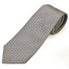 Emporio Armani Silk Tie with Brand Logo Blade Eea23s008 GREY (8.5cm Width) 3R604-00041