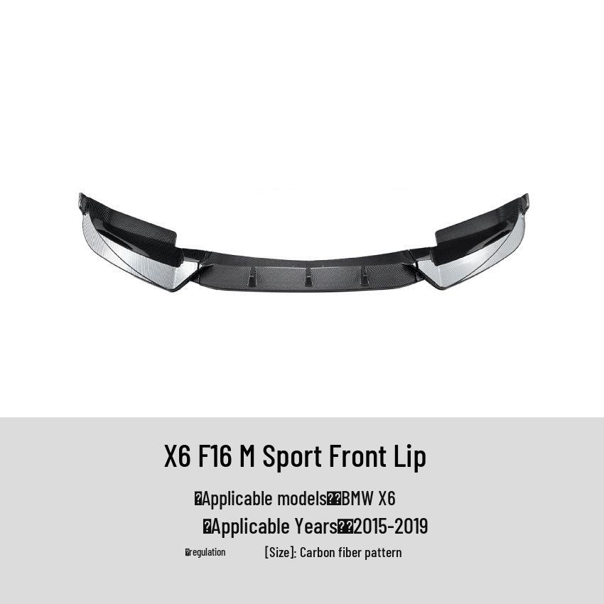 BMW X6 F16 Sport (2015-2019) Передний сплиттер, Боковые юбки, Заднее антикрыло, Задний диффузор, Модификации решеток