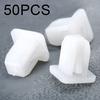 50pcs Square Fasteners Retainer Fender Car Door Trim Panel Push Rivet Clips