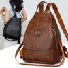 Мягкий кожаный рюкзак, женский рюкзак для поездок на работу, многофункциональная сумка через плечо