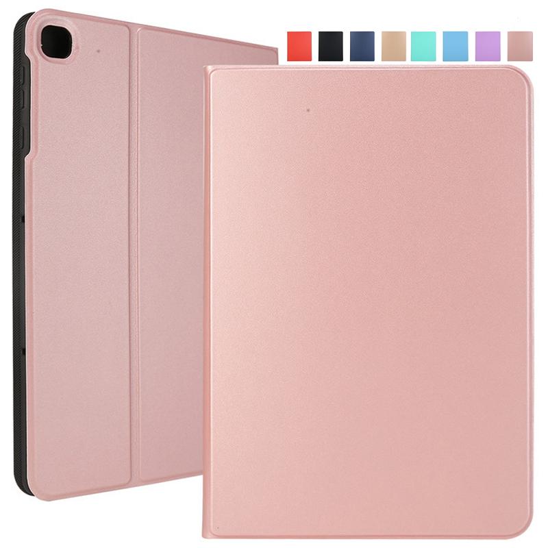 Тонкий чехол-книжка из ПУ-кожи для Samsung Galaxy Tab A 2019 с магнитной застежкой и функцией подставки