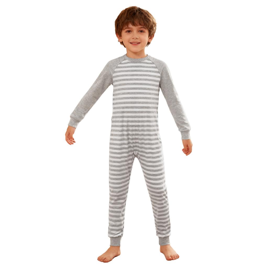 Адаптивная одежда для детей с особыми потребностями, мальчиков и девочек, комбинезон полной длины с молнией на спине, круглый вырез, длинный рукав