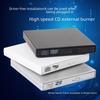 Universal External USB Optical Drive - DVD/CD Burner for Notebooks, Desktops, All-in-One PCs, Mobile Use