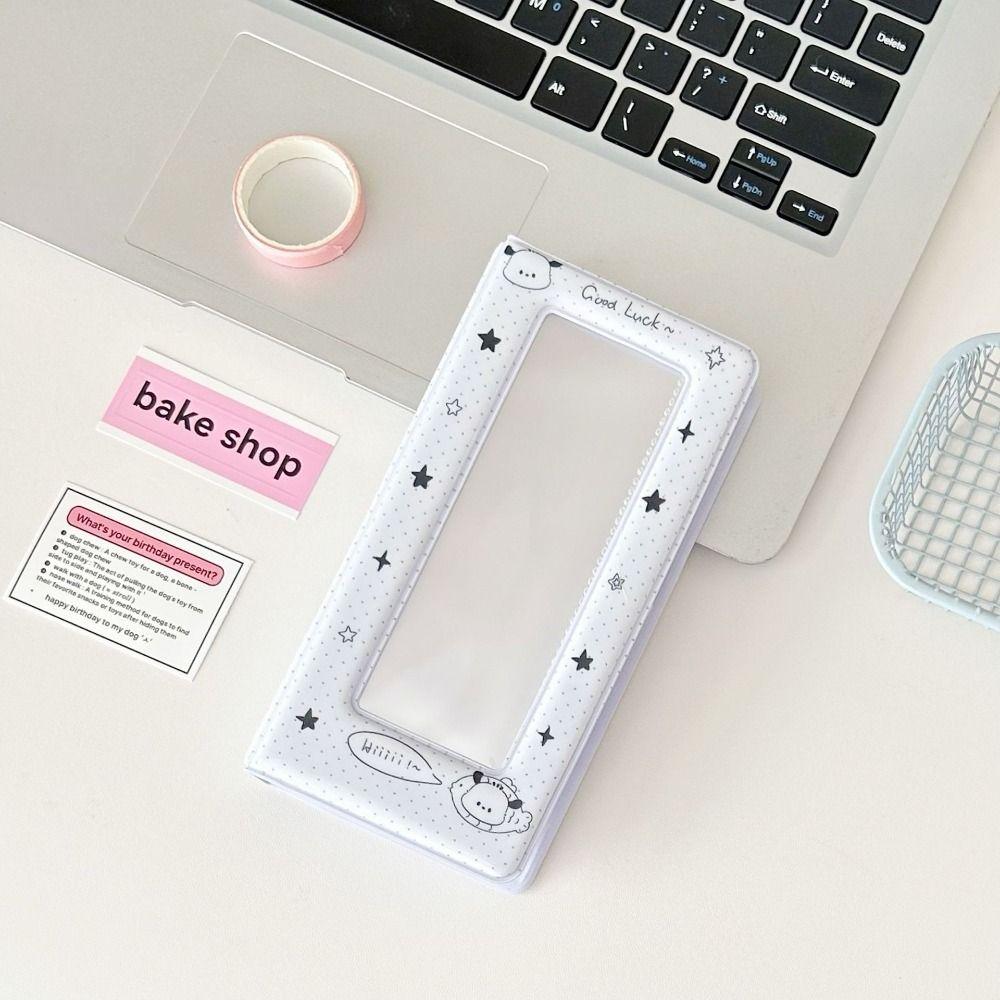 4 Grids Photo Album Storage Book 5 Inch Photocard Album Holder Kawaii Card Pack