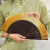 Складной веер для показа мод в китайском стиле «Чонсам», элегантный и ретро-стиль для танцев «Ханьфу» для женщин