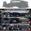 Накладка на приборную панель для -2025 2026 Chevy Chevrolet Silverado/GMC Sierra Аксессуары 1500 2500HD 3500HD Накладка на приборную панель с HUD Солнцезащитный козырек Нескользящий центр
