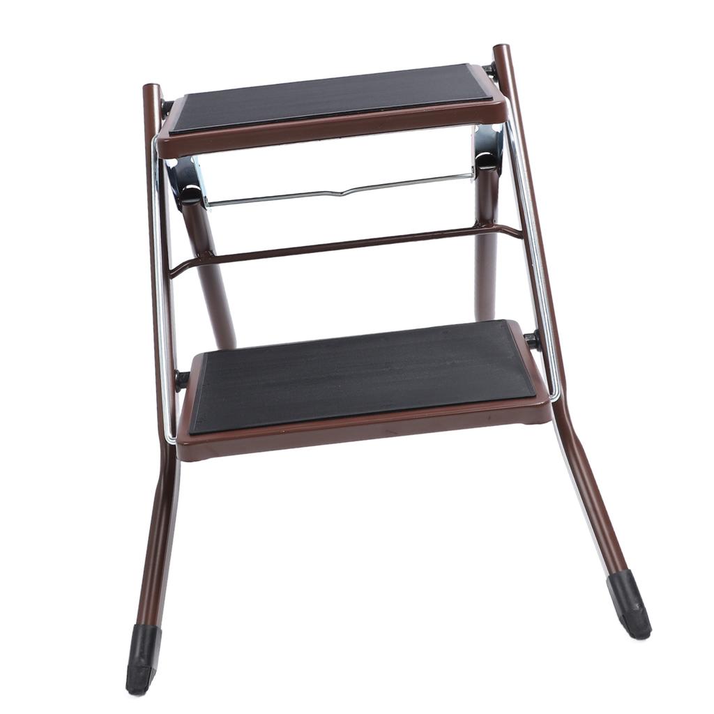 2-ступенчатая лестница грузоподъемностью 264,6 фунта складная стремянка табурет с широкой противоскользящей педалью для кухни ванной комнаты