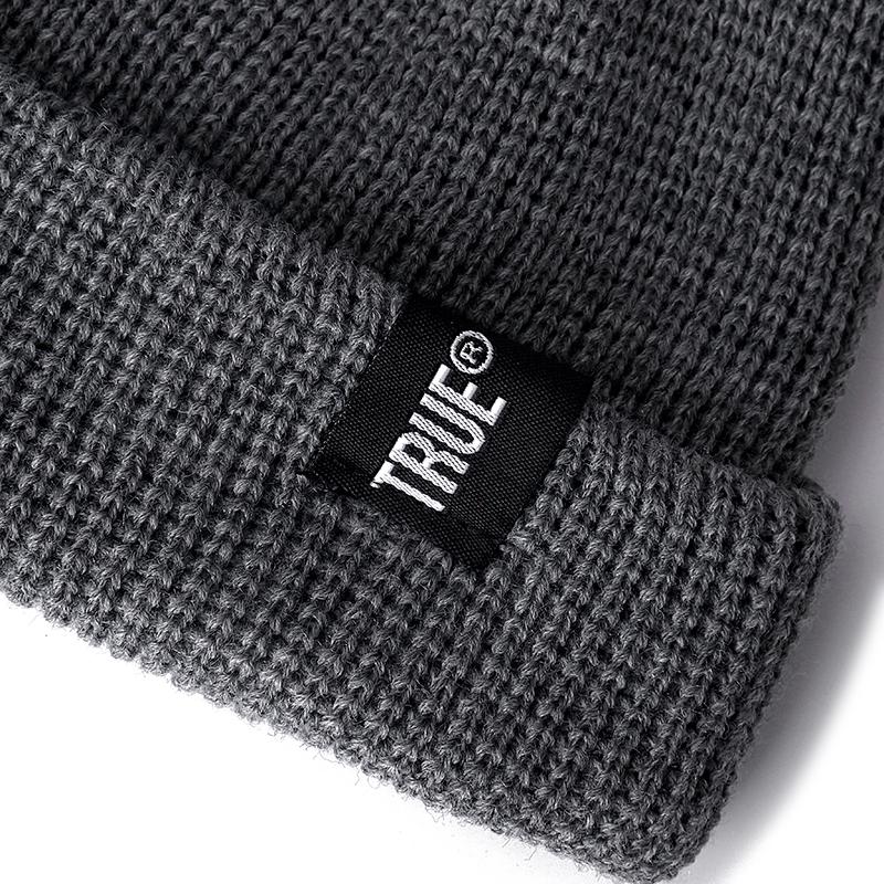 Letter True Unisex 10 Colors Sailor Fishermans Winter Beanie Hat Ribbed Knitted Melon Cap Solid Skullcap Baggy Retro Ski Hat