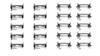 Tomytec N Gauge End Beam Parts Old Passenger 10 Pieces Railway Model Supplies PZ6559 (for Cars) Each,