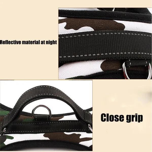 Регулируемая шлейка для собак, жилет для прогулок с питомцами для маленьких, средних и больших собак