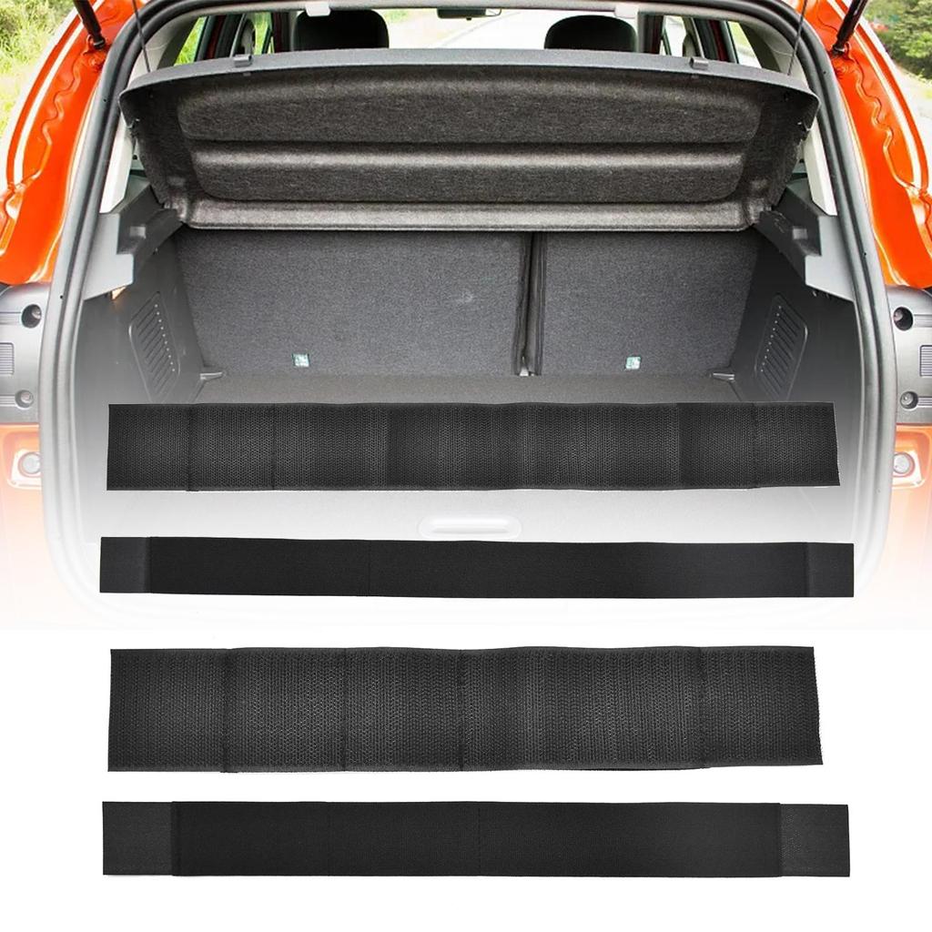 4 Pieces Car Trunk Strap Car Trunk Stowing Organizer Belt for SUV
