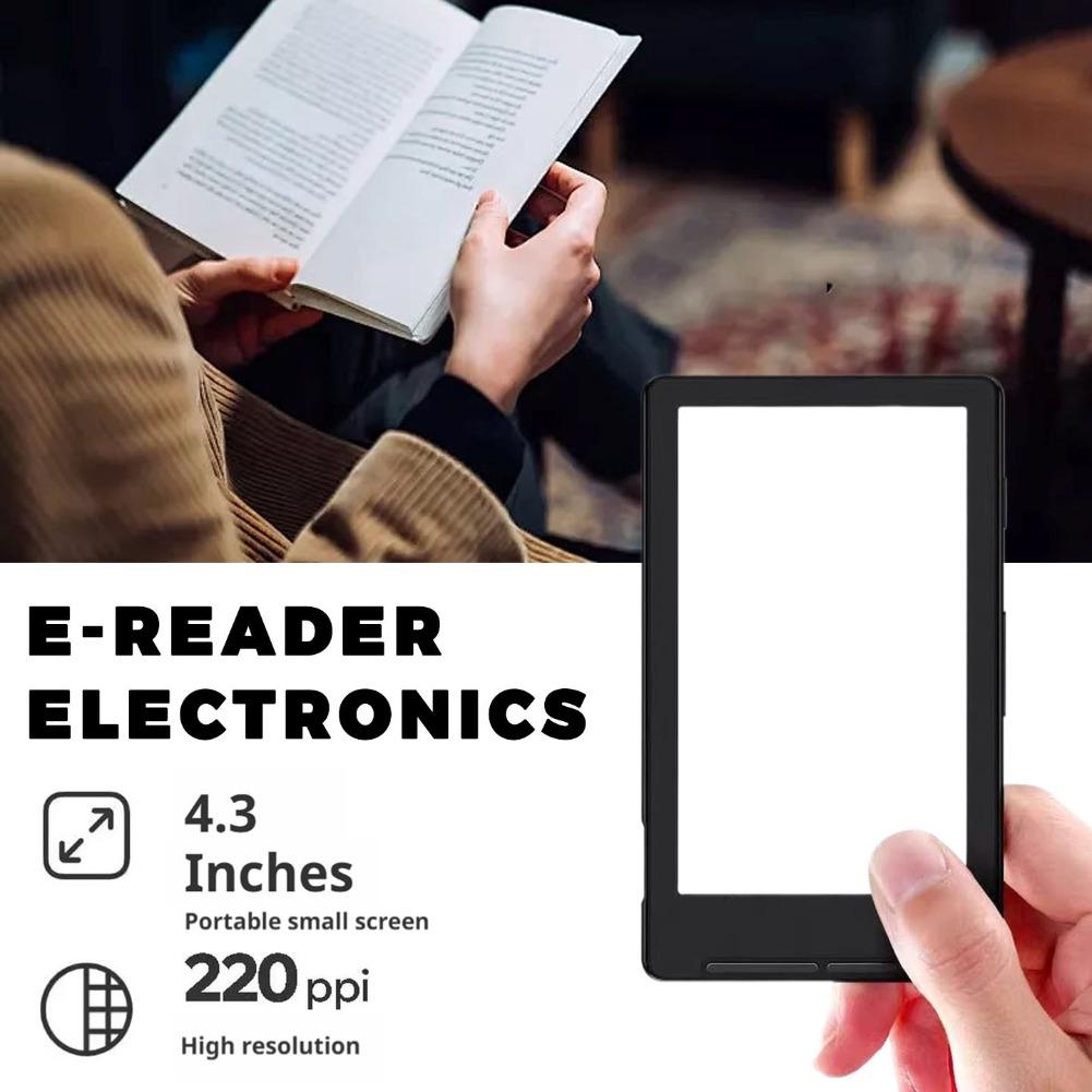 Электронная книга XTEINK X4, 4,3-дюймовый экран E-Ink, Магнитная, 220 ppi, 650 мАч, Портативная для ежедневного использования, Мини-книга, Подарок для читателей