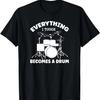 Drummer Kids Men Women T-Shirt